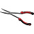 Плоскогубцы рыболовные удлиненные изогнутые Namazu Pro Bent Nose Pliers, L-290 мм
