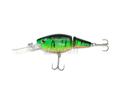 Воблер Namazu Jointed Zun Shad, L-105 мм, 12,3г, кренк, составной, плавающий (0,5-2,5м), цвет 4