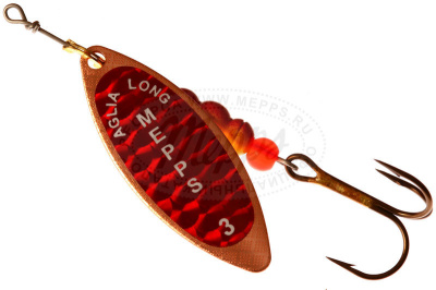 Блесна "MEPPS" Aglia Long Redbo №3 C 11.5 гр.