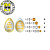 Блесна "PONTOON21" Ball Concept P21-SP-BCT-#0-B01-002