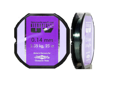 Леска "MIKADO" Ultraviolet 0.14 25м