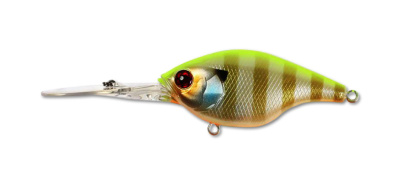 Воблер "JACKALL" Gillcra 60 98495 chartreuse back bluegill
