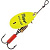 Блесна "MEPPS" Aglia Fluo №0 Chartreuse 2.5г