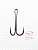 Крючок KOI "DOUBLE HOOK", размер 2/0 (INT), цвет BN, двойник (10 шт.)