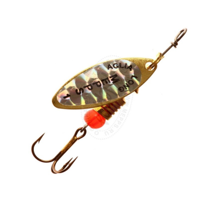 Блесна "MEPPS" Aglia Long Rainbo №1 G 4.5 гр.