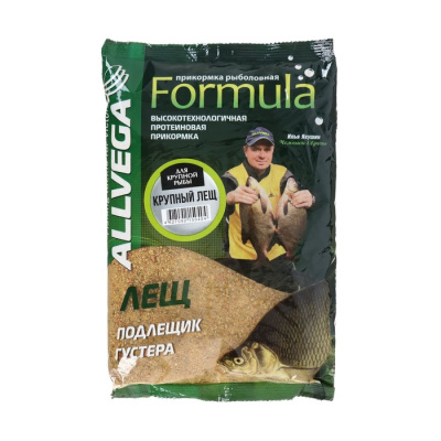 Прикормка "ALLVEGA" Formula Bream крупный лещ 900 гр.
