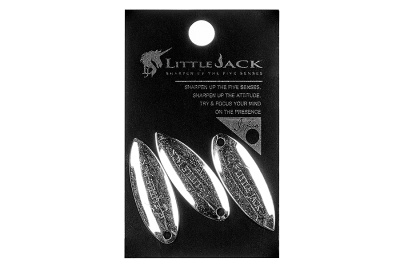 Лепестки Little Jack Willow Leaf Blade middle (set 3pcs) (#Silver)															
