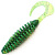 Твистер YAMAN Battery Tail, р.5 inch, цвет #15 - Violet Lime (уп. 3 шт.)