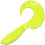 Твистер YAMAN Mermaid Tail, р.3 inch цвет #02 - Chartreuse (уп. 10 шт.)