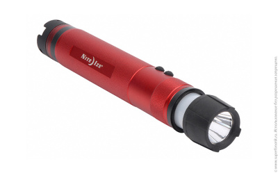 Светодиодный фонарь NiteIze 3-in-1 LED Mini Flashlight, красн.