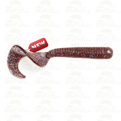 Твистер "Lucky John" Pro S Chunk Tail "съедобный" 07,50 7шт 140106-S19