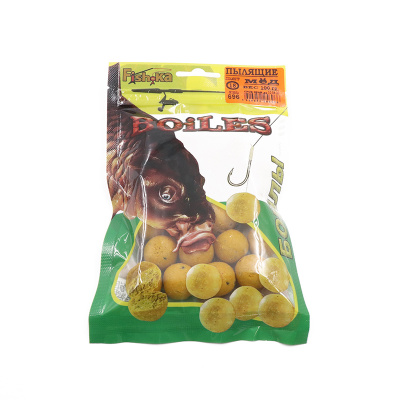 Бойлы "Fish.ka" ПЫЛЯЩИЕ (насад) мёд 18мм 100 гр.