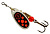 Блесна "MEPPS" Comet Black Fury №2 OR S 4,5 гр.