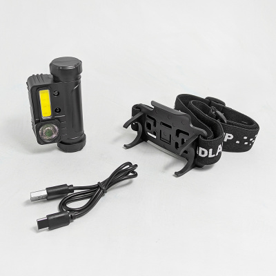 Фонарь налобный FA T123 аккум. USB