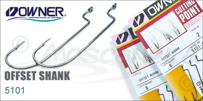 Крючок "OWNER" 5101-2/0 6шт офсет.