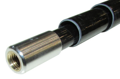 Ручка для подсачека Namazu телескопическая, L-300 см, стеклопластик