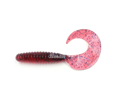 Твистер YAMAN PRO Spiral, р.2.5 inch, цвет #04 - Grape (уп.10 шт)