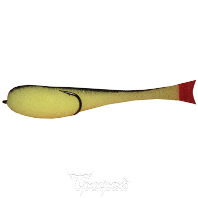 Рыбка поролон "Helios" 12.5см желто-черная кр. №3/0