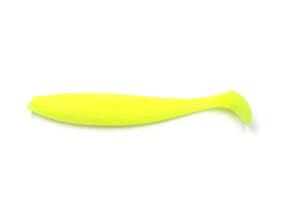 Виброхвост YAMAN PRO Sharky Shad, р.3,75 inch, цвет #02 - Chartreuse (уп 5 шт.)