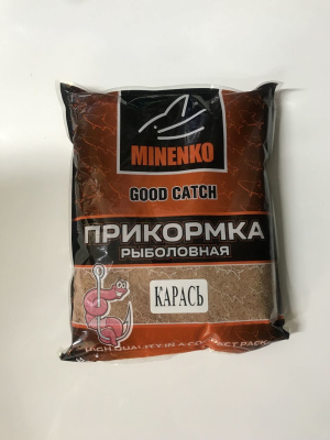 Прикормка MINENKO GOOD CATCH карась, 700 гр.