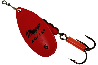 Блесна "MEPPS" Aglia Fluo №5 Red 13 гр.