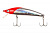 Воблер Asari Catch Minnow 115mm (#03 Silver Red head)															