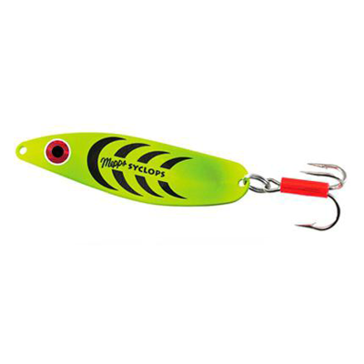 Блесна "MEPPS" Syclops №00 Fluo Chartreuse 5 гр.