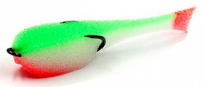 Поролоновая рыбка YAMAN на двойнике, р. 140 мм, цвет 23 UV (1 шт.)