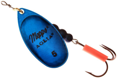 Блесна "MEPPS" Aglia Platium №5 Bleu 13 гр.