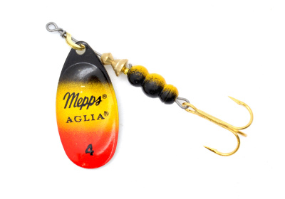 Блесна "MEPPS" Aglia Fluo №4 Furia 9 гр.