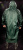 Плащ Skadi влагозащ. проклеен. Роса, ткань Taffeta PU 3000 мм, цв. зеленый, р.56-58