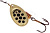 Блесна "MEPPS" Aglia Decoree PTS №2 Gold/Black 4.5г