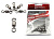 Вертлюг Namazu ROLLING RIBBED SWIVEL, латунь, цв. BN, р. 8, test-9 кг (уп.10 шт)