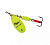 Блесна "MEPPS" Aglia Fluo №4 Chartreuse 9 гр.