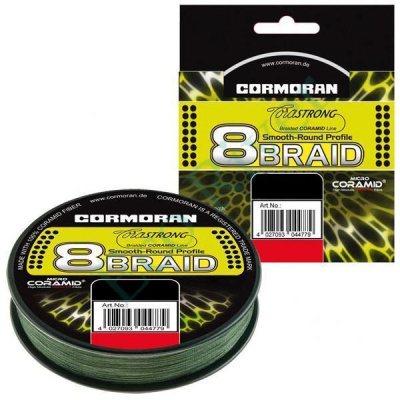 Леска плет. "CORMORAN" Corastrong PE 8-Braid 0.25 135м