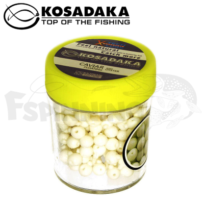 Приманка силик. "KOSADAKA" Икра бел. запах устрицы 18г SCF-W-OY
