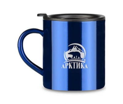 Кружка термо "АРКТИКА" 802-300 синяя