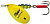 Блесна "MEPPS" Aglia Fluo №5 Chartreuse 13г
