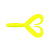 Твистер YAMAN PRO Loop-Two, р.3 inch, цвет #02 - Chartreuse (уп.5 шт)