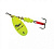 Блесна "MEPPS" Aglia Fluo №4 Chartreuse 9г