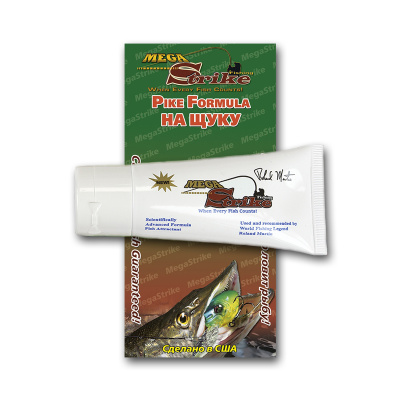 Аттрактант Mega Strike Pike (MegaStrike), на щуку , гель, упак. 28 г