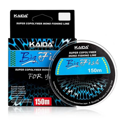 Леска "KAIDA" PRO Big Fish 0,20 мм (150 м) прозрачная