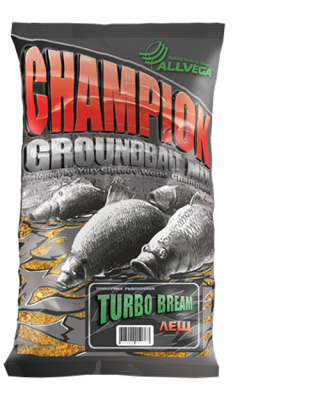 Прикормка "ALLVEGA" Champion Turbo Bream турбо лещ 1кг