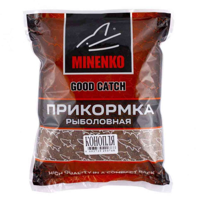 Прикормка MINENKO GOOD CATCH Конопля 700 гр.