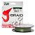 Леска плет. "DAIWA" J-Braid X8 Dark Green 0.06 150м