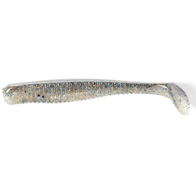 Виброхвост YAMAN Flatter Shad, р.3 inch, цвет #28 - Pearl (уп. 6 шт.)