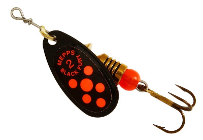 Блесна "MEPPS" Comet Black Fury №2 OR BL 4.5 гр. 
