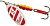 Блесна Mepps Aglia 5 White Red