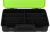 Кейс д/снастей XD-46 двойной черно-зеленый 38*27*11.5см
