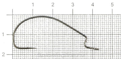 Крючок Nautilus Sting Offset SSW 1006 №1/0
